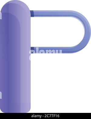 Entrance turnstile icon. Cartoon of entrance turnstile vector icon for web design isolated on white background Stock Vector