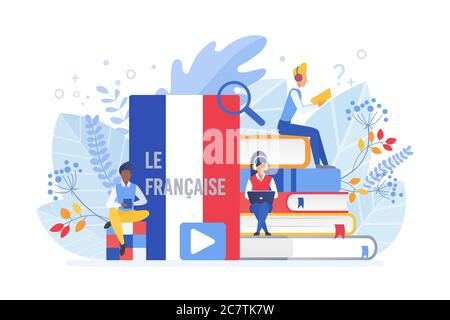 French Learning Graphics Learn french graphic design, Isolated pencil, Vector illustration Stock ...
