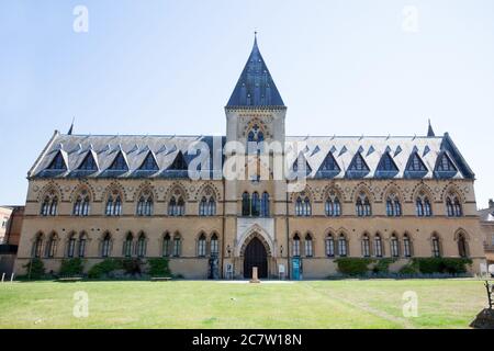 The Oxford Museum of Natural History and the Pitt Rivers Museum in Oxford in the UK, taken on the 25th June 2020 Stock Photo