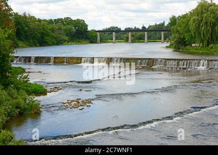 Milt Dunnell Park, St mary's, Ontario, Canada Stock Photo