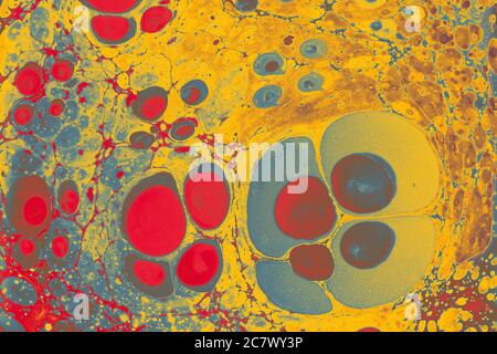 Abstract marbling pattern for fabric,  design.  marbling background texture Stock Photo