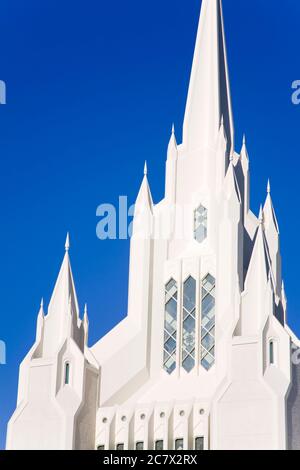 Mormon Temple in La Jolla, San Diego County, California, USA, North America Stock Photo