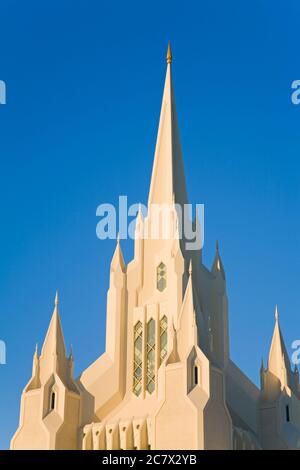 Mormon Temple in La Jolla, San Diego County, California, USA, North America Stock Photo