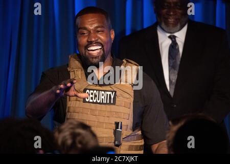 North West Bulletproof Vest: Kanye West Clothing Line Fashion Week –  Hollywood Life