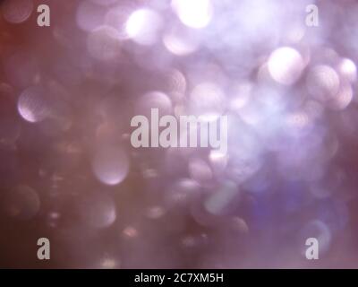 Abstract blurry background with round lens flare Stock Photo