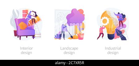 Design services vector concept metaphors. Stock Vector