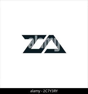 Initial letter at logo or ta logo vector design template Stock Vector