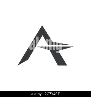 Initial letter at logo or ta logo vector design template Stock Vector
