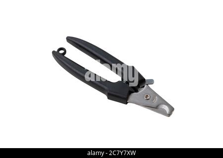 Pet nail trimmers or nail clipper for dog isollated on white background Stock Photo