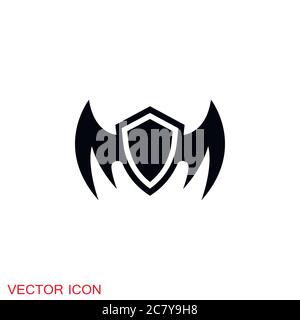 Dragon icon, Dragon logo vector design template, dragon icon. Stock Vector
