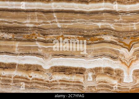 Beige natural stone, onyx. Seamless square texture, tile ready. Stock Photo