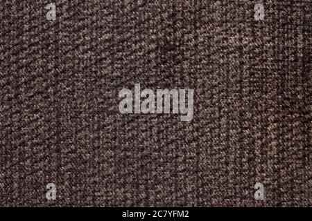 Simple grey warm material texture. Superlative dark leatherette texture. Stock Photo