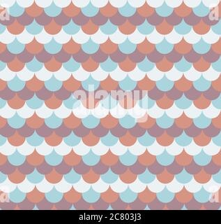Colorful scallop pattern vector illustration design.Pink and purple ...