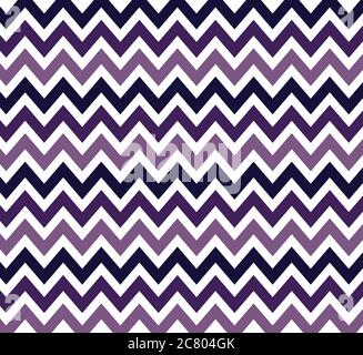 Colorful chevron vector illustration background. Zigzag pattern/wallpaper/texture vector design.Purple background. Stock Vector