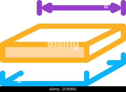house foundation marking icon vector outline illustration Stock Vector ...