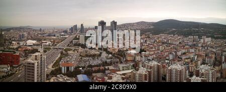 Aerial View of Kartal District Stock Photo