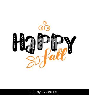 Vector calligraphy illustration isolated on white background. Stock Vector