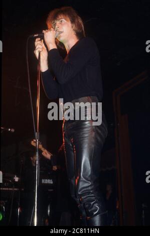 Julian Cope live at the Hammerswithh Palais. Lodnon, March 25, 1984 | usage worldwide Stock Photo