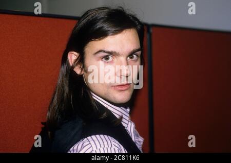 Nick Laird-Clowes of The Dream Academy at a photocall on WEA Records. London, November 25th, 1987 | usage worldwide Stock Photo