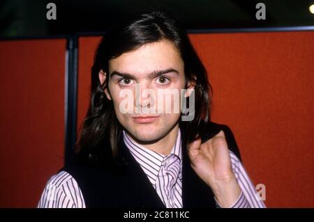 Nick Laird-Clowes of The Dream Academy at a photocall on WEA Records. London, November 25th, 1987 | usage worldwide Stock Photo