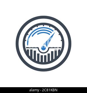 Traffic Vector Glyph Icon Stock Vector