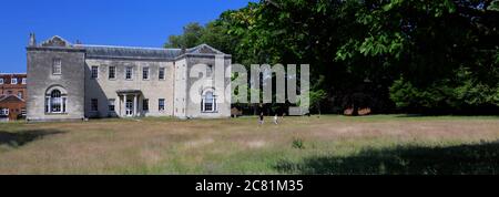 The Priory, Hitchin Town, Hertfordshire County, England, UK Stock Photo