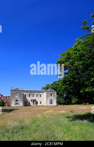 The Priory, Hitchin Town, Hertfordshire County, England, UK Stock Photo