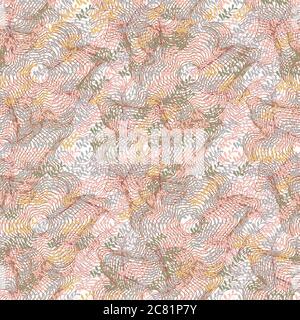 camouflage texture seamless vector pattern Stock Vector