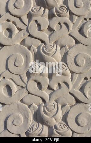 Stucco. Ancient wall masonry. close-up. vintage. background. High quality photo Stock Photo