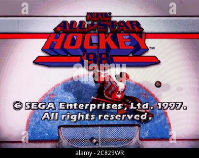 Nhl all star sales hockey sega saturn