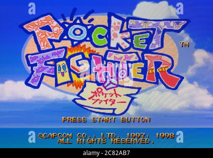 Pocket Fighter store Sega Saturn