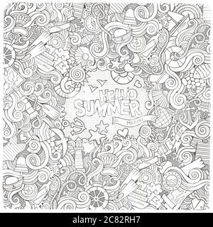Line art vector doodles cartoon set of disco music objects Stock Vector ...