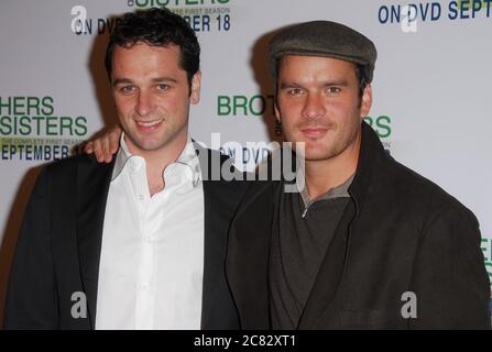 Matthew Rhys and Balthazar Getty at the 'Brothers & Sisters: The Complete First Season' DVD Launch Event held at the San Antonio Winery in Downtown Los Angeles, CA. The event took place on Monday, September 10, 2007. Photo by: SBM / PictureLux - File Reference # 34006-8567SBMPLX Stock Photo