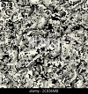 Graphic Hair salon artistic doodles seamless pattern Stock Vector