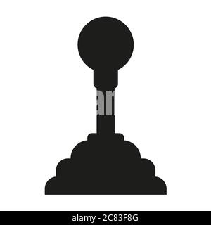 Car mechanic gearbox on white background. Gear box Vector illustration EPS 10. Stock Vector