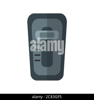 Car automatic gearbox on white background. Gear box Vector illustration EPS 10. Stock Vector