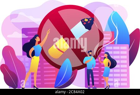 Cigarette and Smoking Infographic Concept Stock Vector Image & Art - Alamy