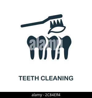 Mouth mirror Simple vector icon. Illustration symbol design template ...