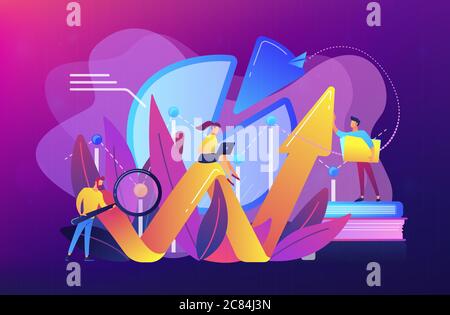 Business analysis it concept vector illustration Stock Vector