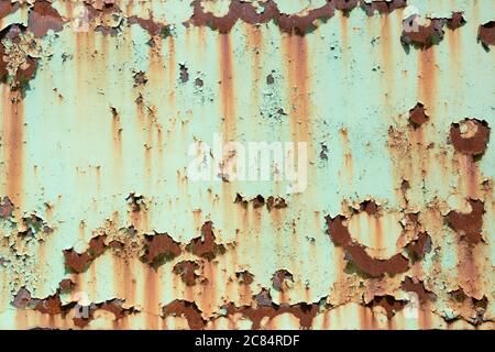 Background texture of scratched rusted steel Stock Photo