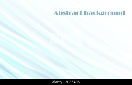 Abstract background with waves. Modern art. Horizontal composition Stock Vector
