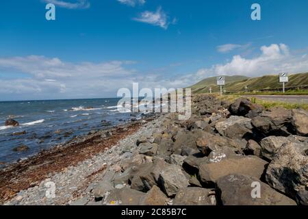 Lendalfoot West Of Scotland Coast Line Stock Photo