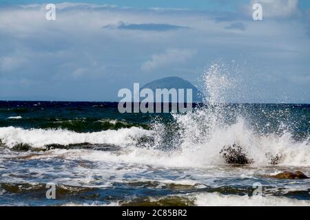 Lendalfoot West Of Scotland Coast Line Stock Photo