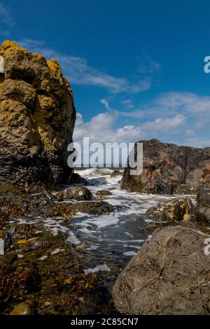 Lendalfoot West Of Scotland Coast Line Stock Photo