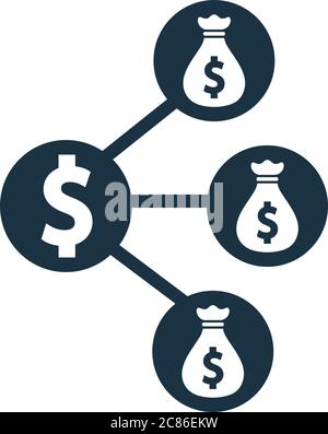 Affiliate Marketing icon. Beautiful design and fully editable vector for commercial, print media, web or any type of design projects. Stock Vector