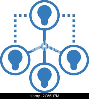 SEO backlink icon. Beautiful design and fully editable vector for commercial, print media, web or any type of design projects. Stock Vector