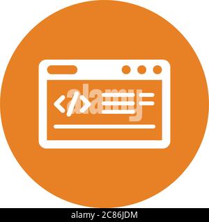 Code optimization, coding icon. Beautiful design and fully editable vector for commercial, print media, web or any type of design projects. Stock Vector