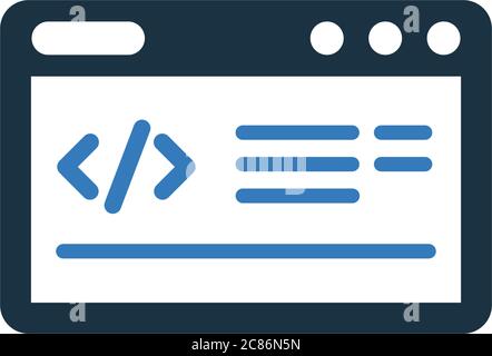 Code optimization, coding icon. Beautiful design and fully editable vector for commercial, print media, web or any type of design projects. Stock Vector