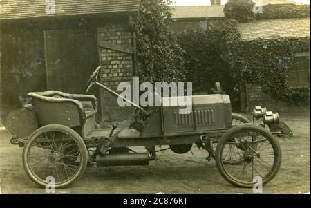 Vintage Racing Car, Liverpool, Lancashire, England. Stock Photo