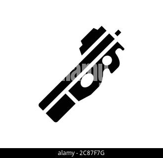 Machine Gun. Vector Stock Vector Image & Art - Alamy
